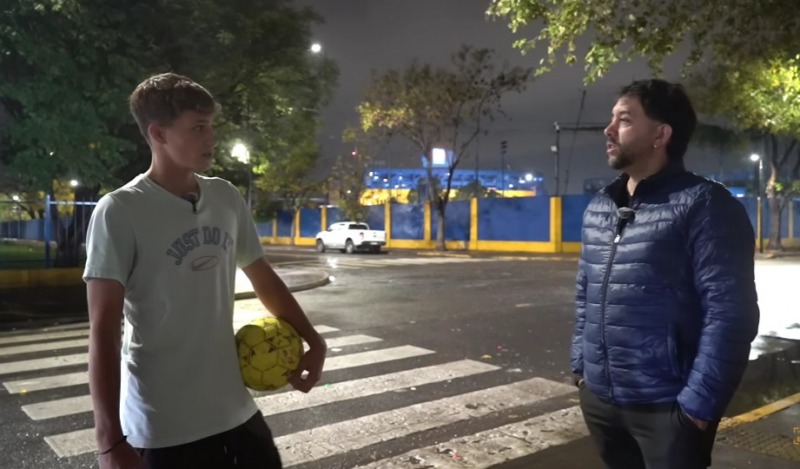 �Sue�o todas las noches con jugar en La Bombonera�